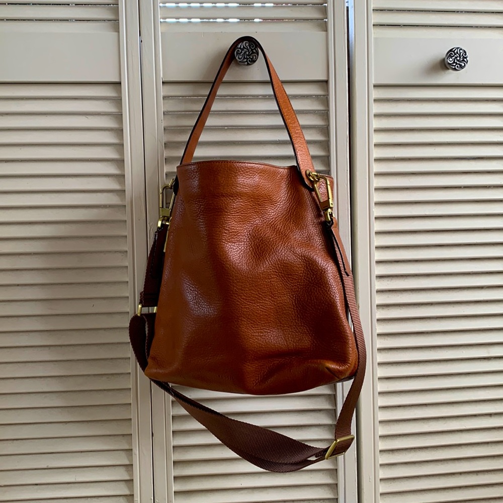 Fossil leather hobo bag